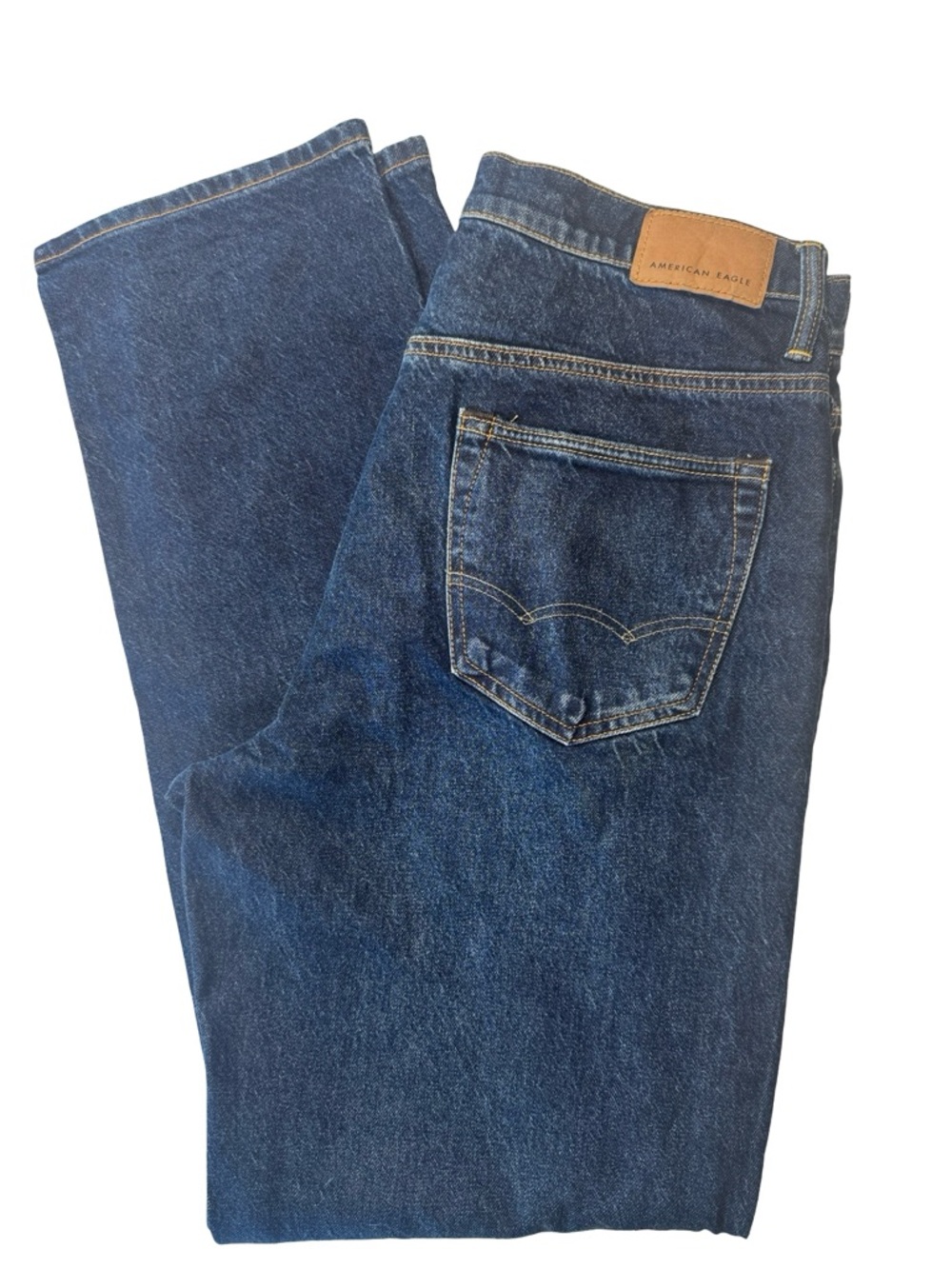 American Eagle Outfitters Indigo Straight-Leg Jeans